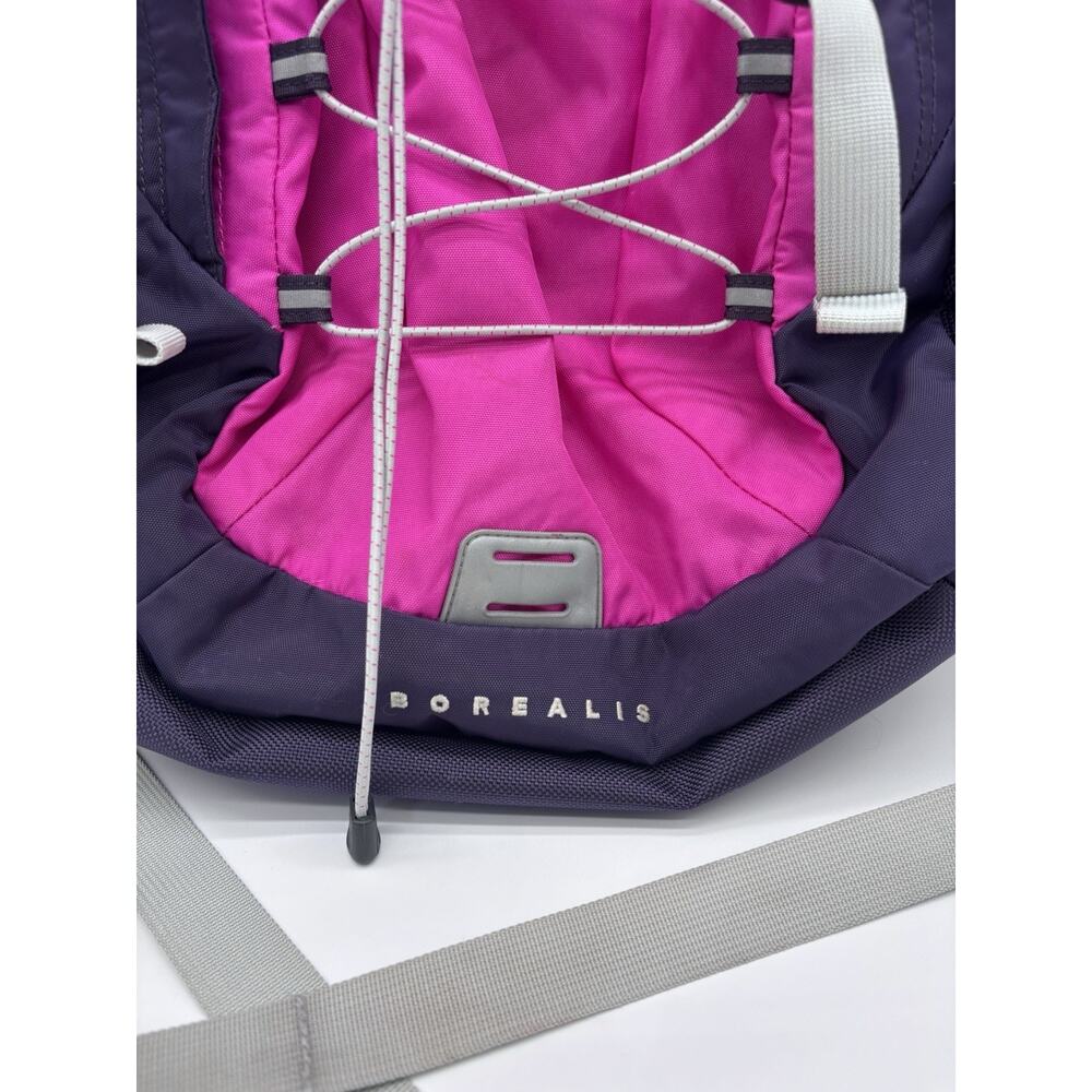 The North Face Pink and Purple Borealis Backpack - Picture 2 of 16
